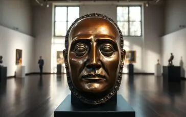 la maschera funeraria in bronzo di vladimir vysotsky allasta a monaco 1760395864 364x230