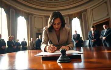 la rapida certificazione della vittoria di trump il ruolo cruciale di kamala harris 1760684397 364x230