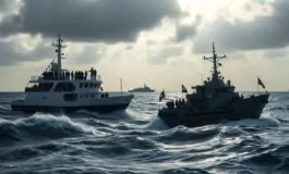 le intercettazioni delle navi umanitarie da parte della marina israeliana sollevano preoccupazioni python 1759360024 265x160