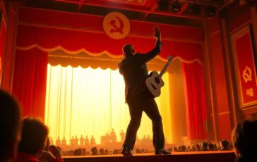 lo sciamano celebra kim jong un in un concerto spettacolare a pyongyang 1760630981 364x230