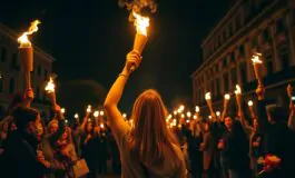 milano onora pamela genini con una toccante fiaccolata di commemorazione 1760897370 265x160