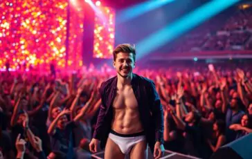 olly supera un imprevisto sul palco e presenta il suo album rinnovato python 1759673736 364x230