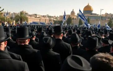proteste degli ultraortodossi a gerusalemme contro il servizio militare cosa ce dietro 1761847048 364x230