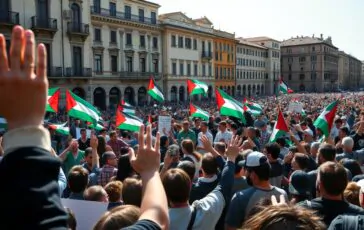 proteste in italia per gaza unanalisi delle mobilitazioni e degli impatti python 1759490062 364x230