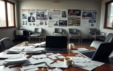 radio free asia chiusura per crisi finanziaria e impatti sul giornalismo indipendente 1761883484 364x230