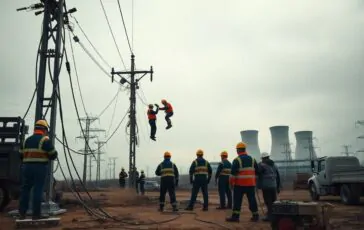 riparazioni cruciali alle linee elettriche in corso presso la centrale nucleare di zaporizhzhia 1760857950 364x230
