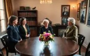 roberta metsola e pina picierno in visita alla senatrice liliana segre un incontro ispiratore 1761311175