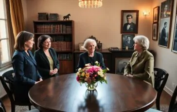 roberta metsola e pina picierno in visita alla senatrice liliana segre un incontro ispiratore 1761311175 364x230