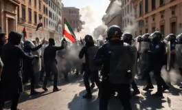 roma 262 arresti per violenza durante il corteo pro pal python 1759614118 265x160