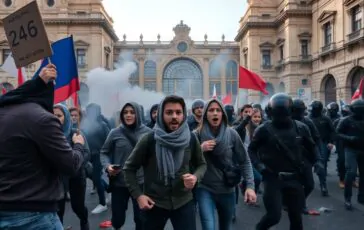 scontri a milano indagini sui gruppi giovanili dopo il corteo pro gaza python 1759524395 364x230