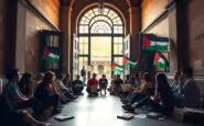 studenti alluniversita statale di milano occupazione per il sostegno alla causa palestinese 1759804867