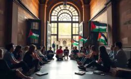 studenti alluniversita statale di milano occupazione per il sostegno alla causa palestinese 1759804867 265x160
