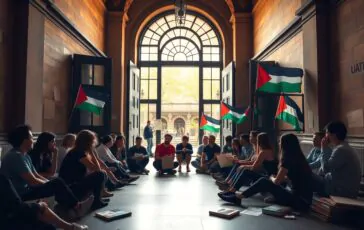 studenti alluniversita statale di milano occupazione per il sostegno alla causa palestinese 1759804867 364x230