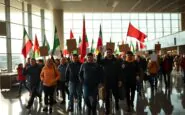 tensioni allaeroporto di firenze manifestazione per la gkn in corso 1760820361