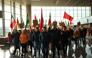 tensioni allaeroporto di firenze manifestazione per la gkn in corso 1760820361 364x230