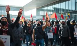 tensioni allaeroporto di firenze scontro tra manifestanti e forze dellordine 1760812769 265x160
