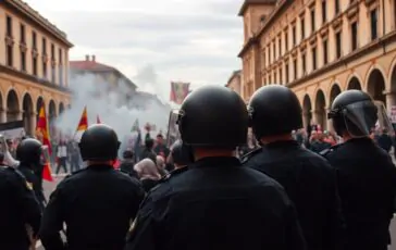 tensioni e scontri alle manifestazioni per la palestina a bologna e torino cosa sapere 1759875580 364x230