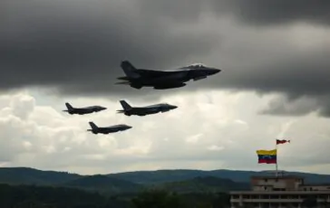 tensioni tra venezuela e stati uniti voli militari e conseguenze geopolitiche python 1759458285 364x230
