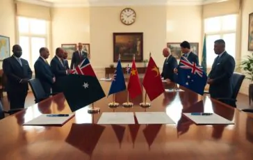 trattato di difesa reciproca tra papua nuova guinea e australia in fase di firma imminente python 1759473155 364x230