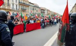 violente manifestazioni a livorno contro la lega tutti i dettagli dellincidente 1759899572 265x160
