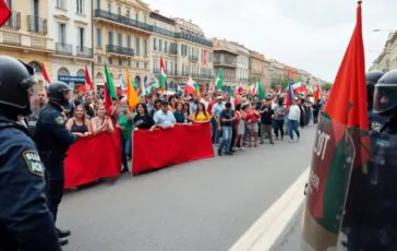 violente manifestazioni a livorno contro la lega tutti i dettagli dellincidente 1759899572 364x230