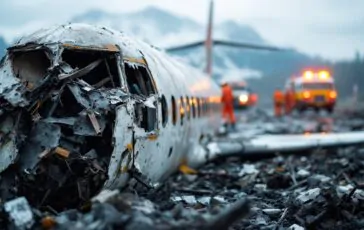 Cargo militare turco schiantato in Georgia