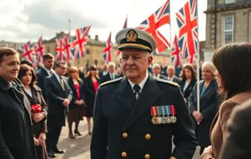 arresto per impersonificazione di un militare durante una cerimonia di commemorazione in gran bretagna 1763149505 364x230