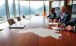 colloqui di pace in svizzera ucraina e stati uniti a confronto per la stabilita globale 1763859394 265x160