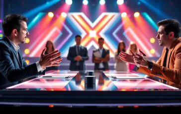 conflitto tra giudici a x factor 2025 achille lauro e francesco gabbani in diretta 1764325691 364x230