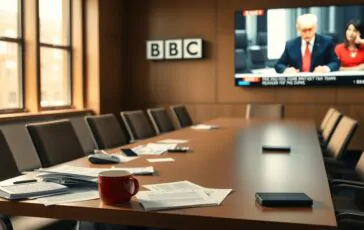 crisi alla bbc dimissioni dei vertici per manipolazione del discorso di trump 1762865531 364x230