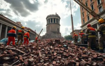 crollo alla torre dei conti a roma aggiornamenti sulle operazioni di soccorso in corso 1762200233 364x230