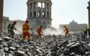 crollo della torre dei conti operaio salvato dopo un lungo intervento dei soccorsi 1762222043