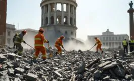 crollo della torre dei conti operaio salvato dopo un lungo intervento dei soccorsi 1762222043 265x160