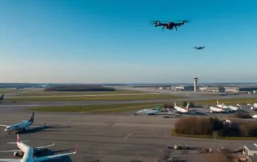 droni che disturbano il traffico aereo in belgio un problema crescente 1762507670 364x230