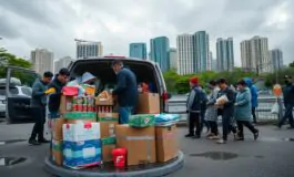 fung wong evacuazioni e preparativi a taiwan per la tempesta tropicale 1762929903 265x160