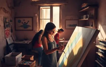 giovani artisti di gaza come trasformano il dolore in opere darte emozionanti 1762338041 364x230