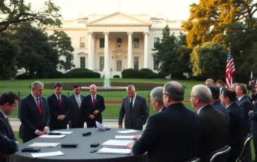 il presidente siriano al sharaa in visita negli stati uniti nuove alleanze contro lisil 1762660265 364x230