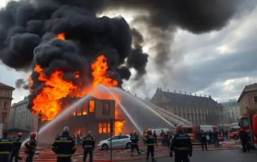 incendio in centro citta evacuazioni e intervento delle forze dellordine 1762584873