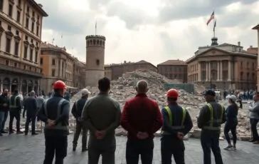 indagini sul crollo della torre dei conti sicurezza e lutto al centro del dibattito 1762332433 364x230