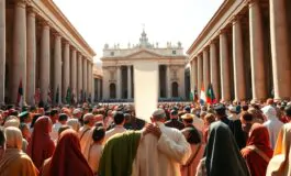 papa leone xiv chiede la pace universale per tutte le comunita religiose 1763373927 265x160