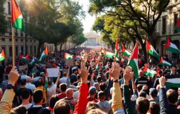 roma accoglie una grande protesta pro palestina e contro il riarmo 1764480095 364x230