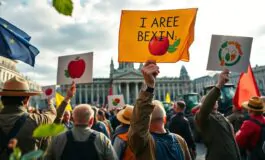 agricoltori in protesta a bruxelles le ragioni contro il trattato mercosur dellunione europea 1766069338 265x160