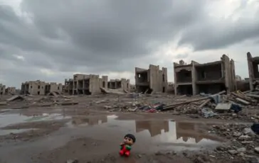 attacchi israeliani su gaza situazione degli sfollati e impatti climatici attuali 1767095741 364x230