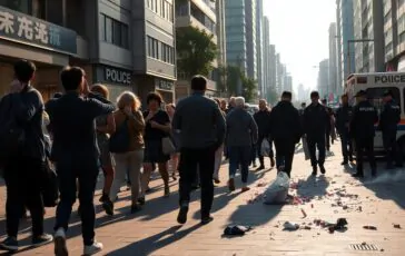 attacco con coltello a taipei tre vittime il sospetto si getta nel vuoto 1766165782 364x230