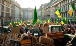 contadini in protesta a bruxelles contro laccordo commerciale del mercosur 1766072408 265x160