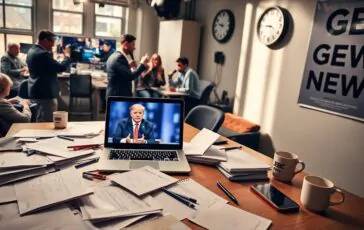 donald trump contro la bbc lascesa di gb news nel panorama mediatico britannico 1765918639 364x230