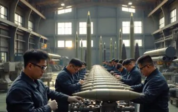 espansione della produzione missilistica in corea del nord kim jong un lancia nuovi programmi 1766808768 364x230