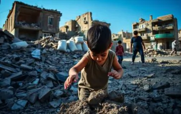 gaza bambini costretti a lavorare per sopravvivere tra demolizioni e crisi umanitaria 1764661069 364x230