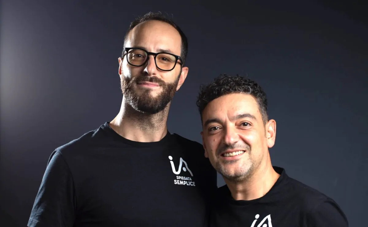 giacinto fiore e pasquale viscanti fondatori intelligenza artificiale spiegata semplice e1765362611827