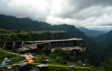 guatemala tragico incidente di bus nel dirupo con morti e feriti 1766852139 364x230